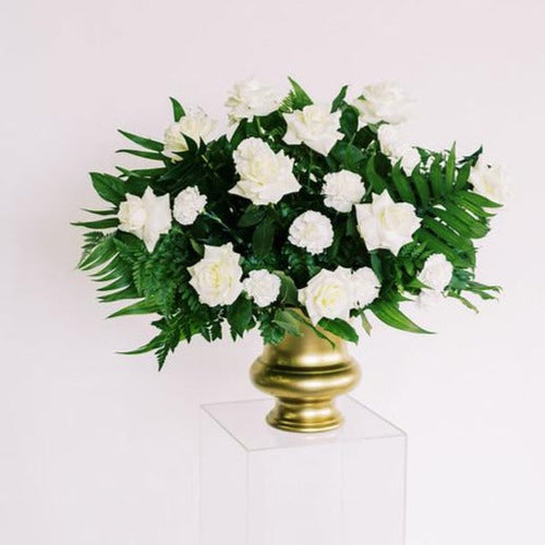 Cream and Sage Ceremony Arrangements - Makes 2