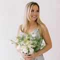 White Wildflower Whimsy Full DIY Bridesmaid Bouquets - Makes 5-6
